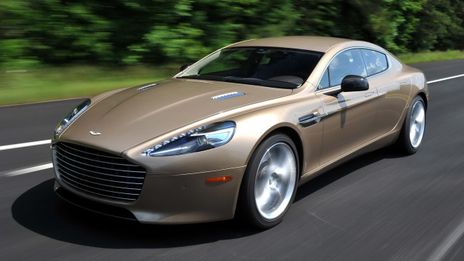 Обои картинки фото aston, martin, rapide, автомобили, ltd, элитные, великобритания