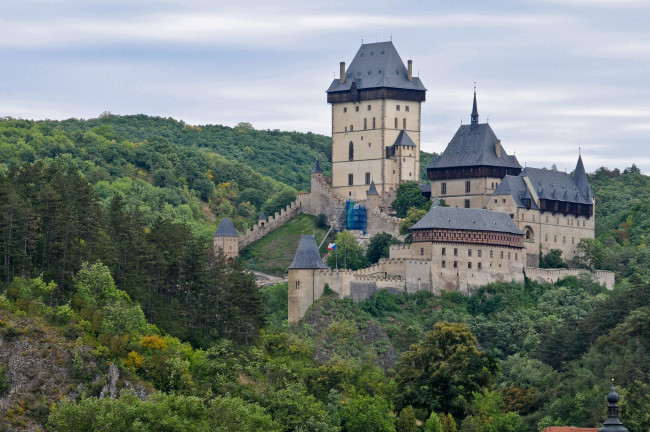 Обои картинки фото karl&, 353, tejn, castle, czech, republic, города, дворцы, замки, крепости, karlstejn, Чехия, замок, карлштейн