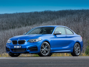 Картинка автомобили bmw m235i 2014г f22 au-spec coupе синий