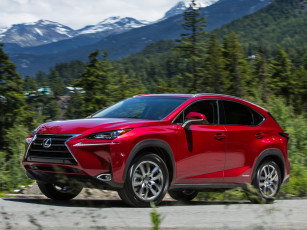 Картинка автомобили lexus 2015г красный nx 300h