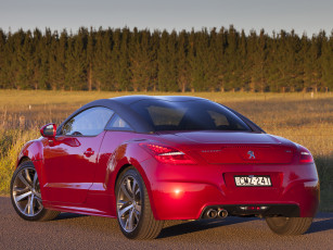 Картинка автомобили peugeot красный -spec rcz au