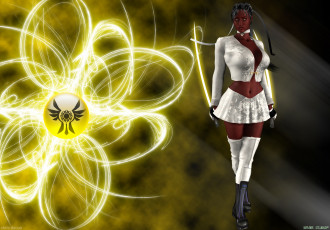 Картинка 3д+графика фантазия+ fantasy девушка катана