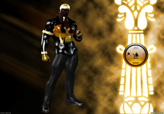 обоя 3д графика, фантазия , fantasy, мужчина, поза