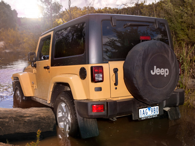 Обои картинки фото автомобили, jeep, jk, au-spec, freedom, 2014г, wrangler