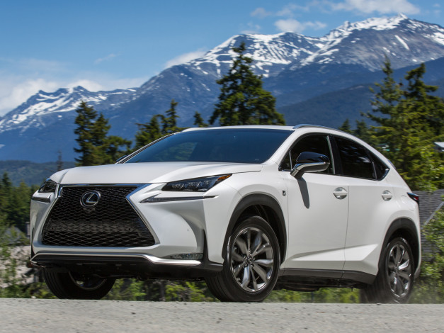 Обои картинки фото автомобили, lexus, светлый, 200t, f-sport, nx, 2015г