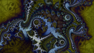 Картинка 3д+графика фракталы+ fractal цвета узор фон