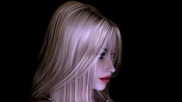 Картинка 3д+графика портрет+ portraits фон взгляд девушка