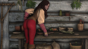 Картинка 3д+графика фантазия+ fantasy взгляд фон девушка