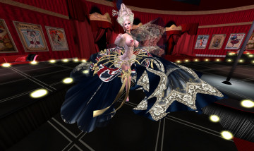 Картинка 3д+графика фантазия+ fantasy фон взгляд девушка