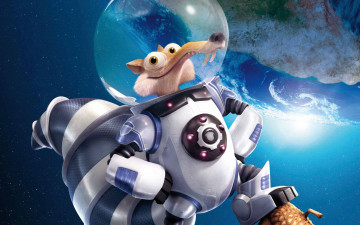 обоя мультфильмы, ice age,  collision course, персонажи
