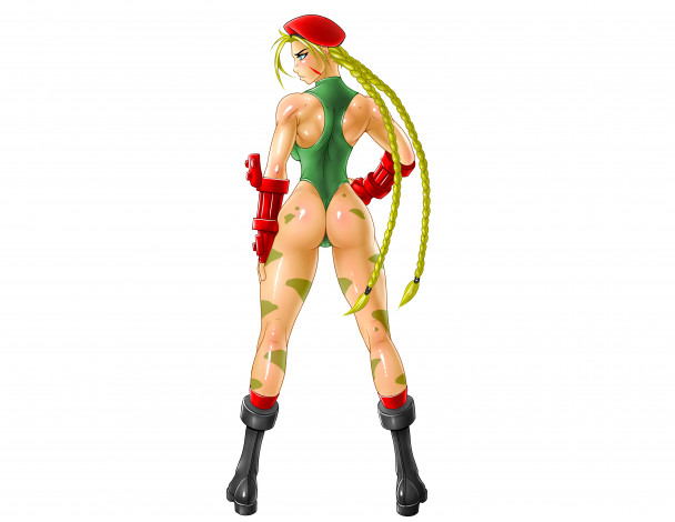 Обои картинки фото рисованное, комиксы, берет, униформа, косы, фон, девушка