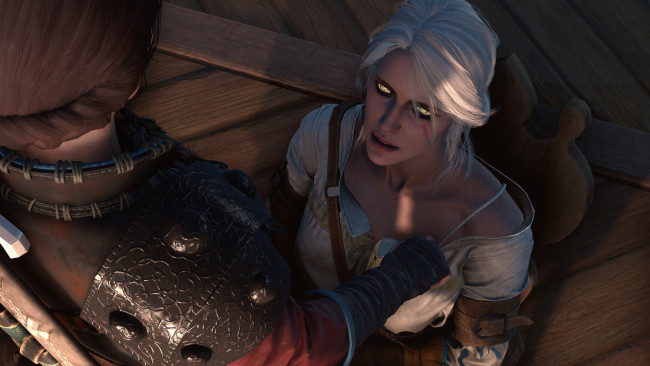 Обои картинки фото 3д графика, фантазия , fantasy, фон, взгляд, девушка, мужчина