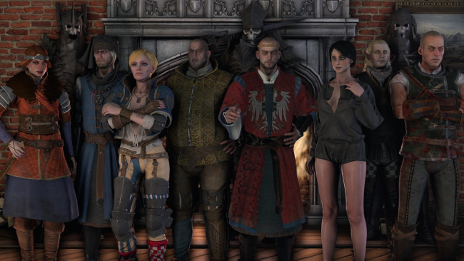 Обои картинки фото 3д графика, фантазия , fantasy, люди, взгляд