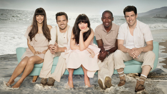 Обои картинки фото кино фильмы, new girl, персонажи