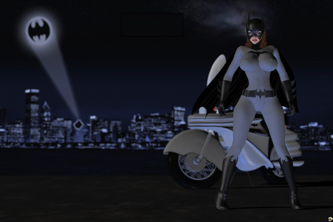 Обои картинки фото 3д графика, фантазия , fantasy, супермен, фон, взгляд, девушка