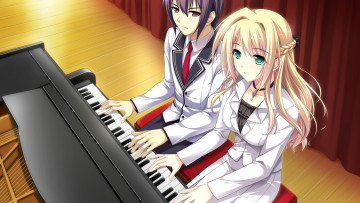 Картинка аниме mote+sugite+shuraba+na+ore двое