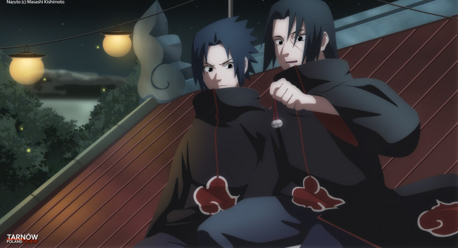 Обои картинки фото аниме, naruto, учиха