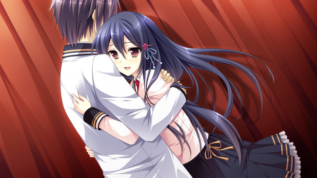 Обои картинки фото аниме, mote sugite shuraba na ore, фон, взгляд, девушка