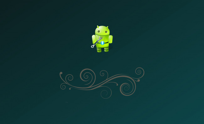 Обои картинки фото компьютеры, android, логотип, фон