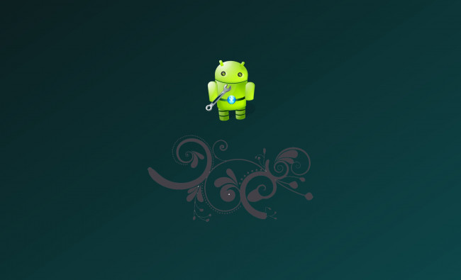 Обои картинки фото компьютеры, android, логотип, фон