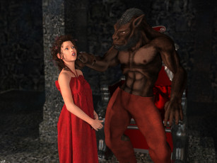 Картинка 3д+графика фантазия+ fantasy фон взгляд девушка