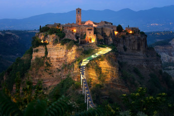 Картинка bagnoregio города -+панорамы простор