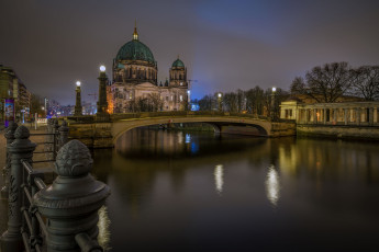 Картинка berliner+dom города берлин+ германия простор