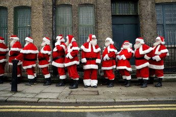 Картинка праздничные дед+мороз +санта+клаус санта