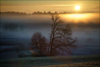 Картинка природа восходы закаты простор