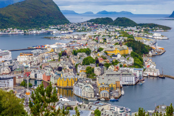 Картинка aksla +norway города -+панорамы простор