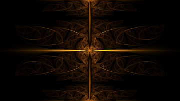 Картинка 3д+графика фракталы+ fractal цвета узор фон