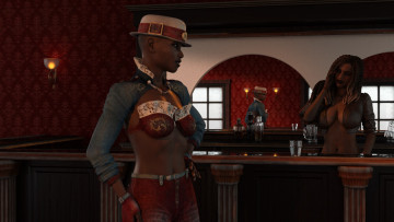 Картинка 3д+графика люди+ people фон взгляд девушка