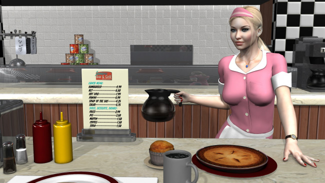 Обои картинки фото 3д графика, люди , people, фон, взгляд, девушка