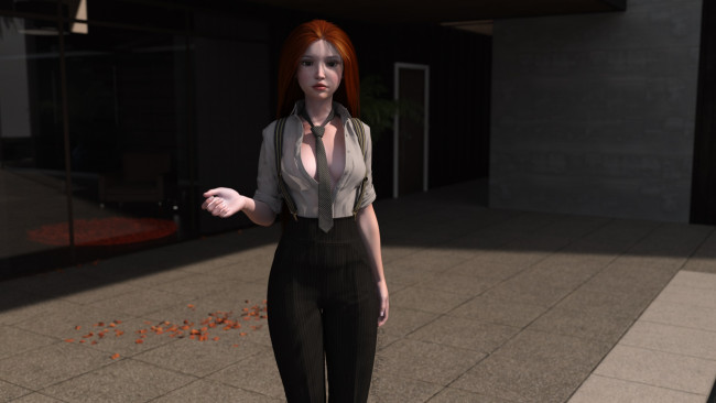 Обои картинки фото 3д графика, люди , people, фон, взгляд, девушка