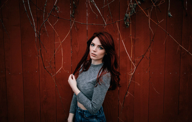 Обои картинки фото девушка, девушки, -unsort , рыжеволосые и другие, модель, carolyn