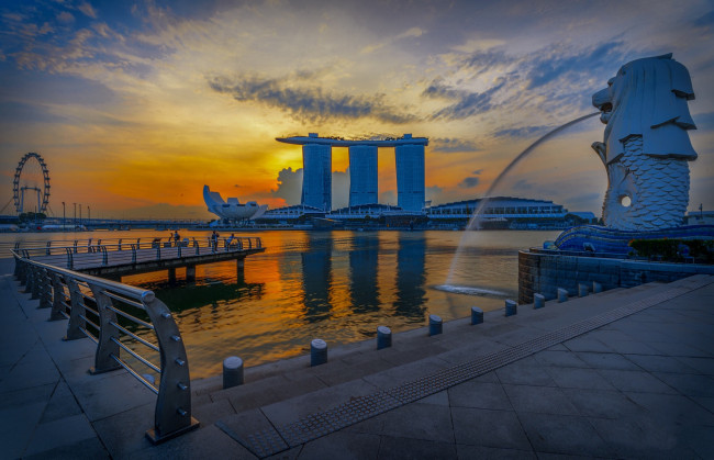 Обои картинки фото города, сингапур , сингапур, простор