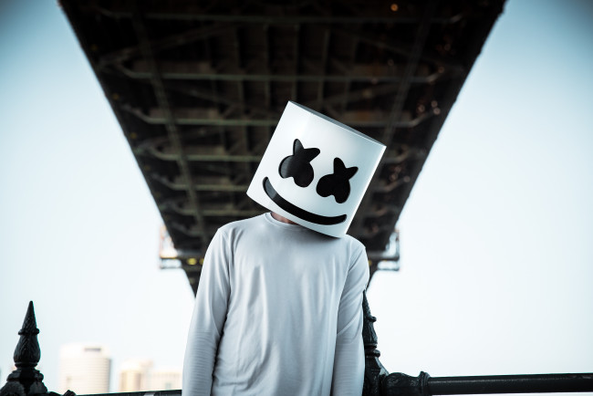 Обои картинки фото музыка, dj marshmello, диджей