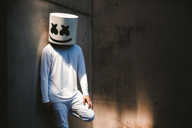 Обои картинки фото музыка, dj marshmello, диджей