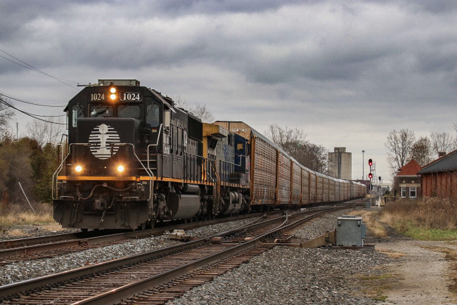 Обои картинки фото техника, поезда, локомотив, состав