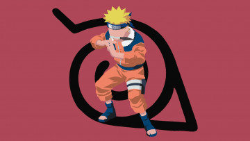 Картинка аниме naruto протектор наруто узумаки лист