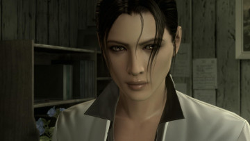 обоя видео игры, metal gear solid 4,  guns of the patriots, полки, доктор, девушка