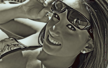 Картинка календари компьютерный+дизайн 2019 calendar женщина лицо взгляд улыбка очки девушка