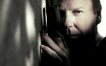 обоя кино фильмы, 24, пистолет, мужчина, лицо