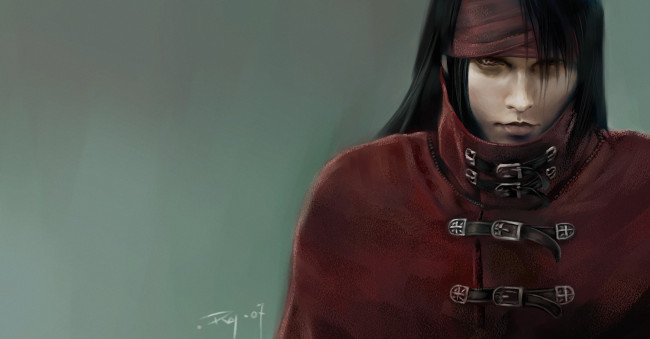 Обои картинки фото видео игры, final fantasy vii, valentine, vincent