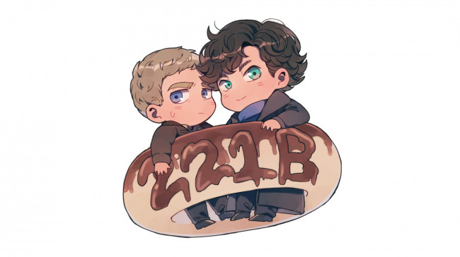 Обои картинки фото sherlock bbc, рисованное, кино, sherlock, bbc
