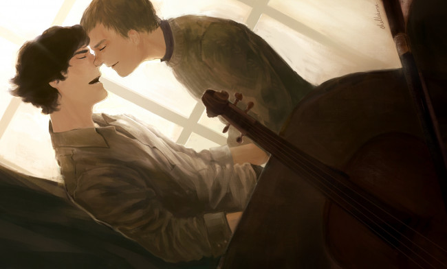 Обои картинки фото sherlock bbc, рисованное, кино, sherlock, bbc