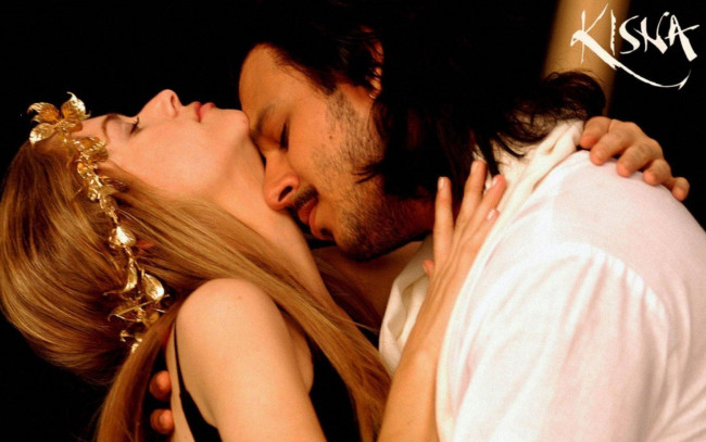 Обои картинки фото kisna, кино фильмы, -unknown , другое, пара, женщина, мужчина, венок