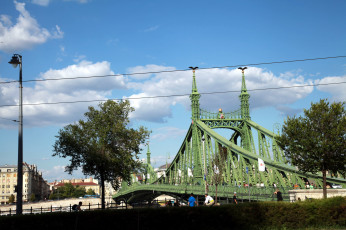 Картинка города будапешт+ венгрия мост