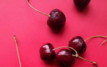 Картинка еда вишня +черешня