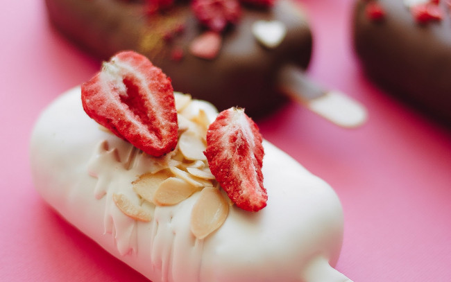 Обои картинки фото еда, мороженое,  десерты